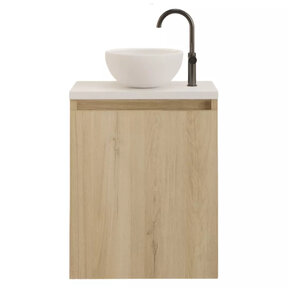 Toiletmeubel Gliss Echo Evoke 40x50cm met toppaneel Wit