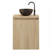 Toiletmeubel Gliss Echo Evoke 40x50cm met toppaneel Wit