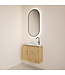 Toiletmeubel Gliss Echo Artisan Eiken 60x50cm met toppaneel