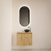 Toiletmeubel Gliss Echo Artisan Eiken 60x50cm met toppaneel