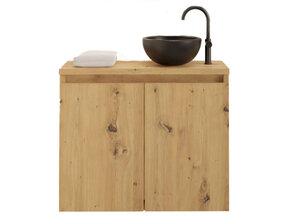 Toiletmeubel Gliss Echo Artisan Eiken 60x50cm met toppaneel