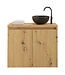 Toiletmeubel Gliss Echo Artisan Eiken 60x50cm met toppaneel