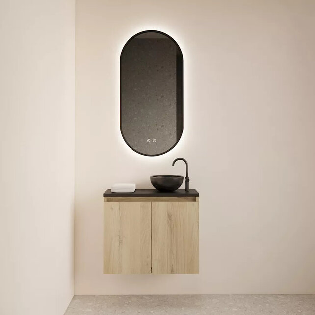 Toiletmeubel Gliss Echo Evoke 60x50cm met toppaneel