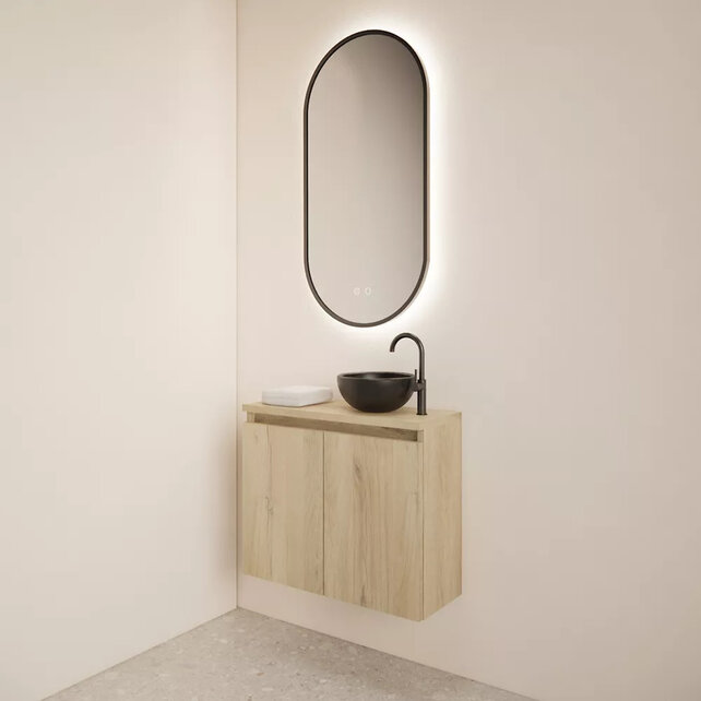 Toiletmeubel Gliss Echo Evoke 60x50cm met toppaneel