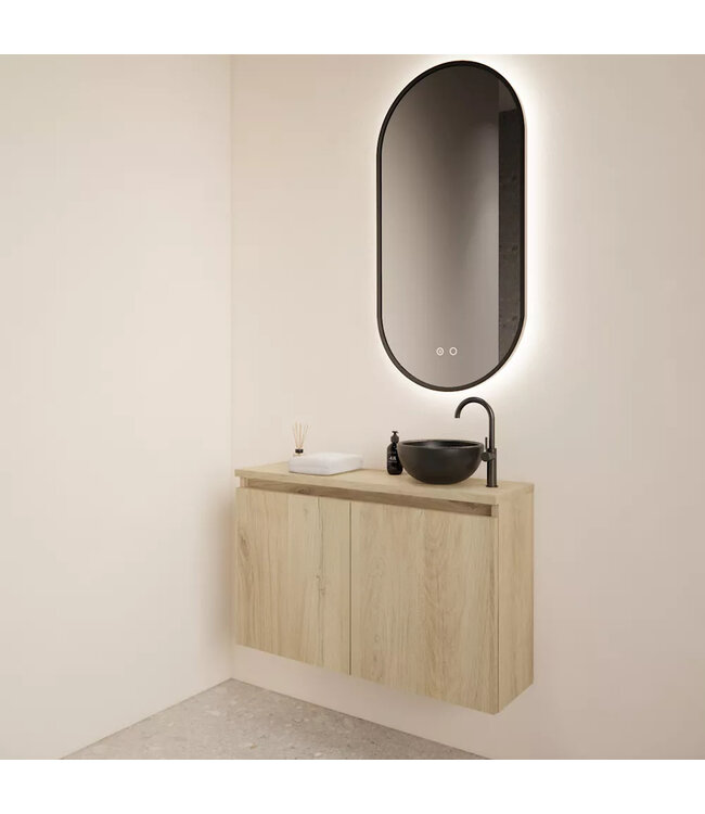 Toiletmeubel Gliss Echo Evoke 80x50cm met toppaneel