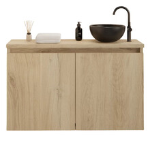 Toiletmeubel Gliss Echo Evoke 80x50cm met toppaneel