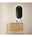 Toiletmeubel Gliss Echo Artisan Eiken 80x50cm met toppaneel