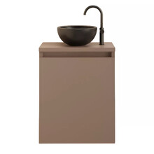 Toiletmeubel Gliss Echo Latte 40x50cm met toppaneel