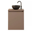GLISS DESIGN Toiletmeubel Gliss Echo Latte 40x50cm met toppaneel