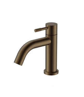 ALONI Fonteinkraan Stria Mat Bruin Brons PVD-Coating Opbouw G1/2