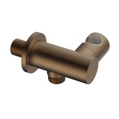 Regendoucheset inbouw Stria Cilinder 2-weg Bruin Brons