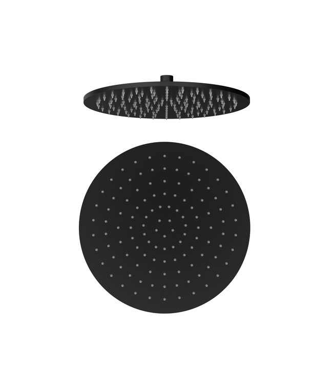 Regendoucheset inbouw Stria Rain SmartControl Wand Mat Zwart