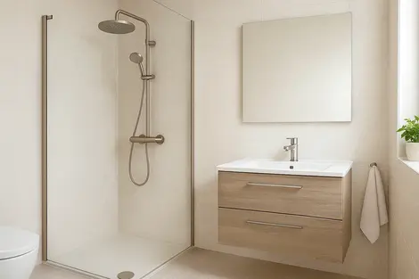 Waterbesparende douchekoppen en kranen