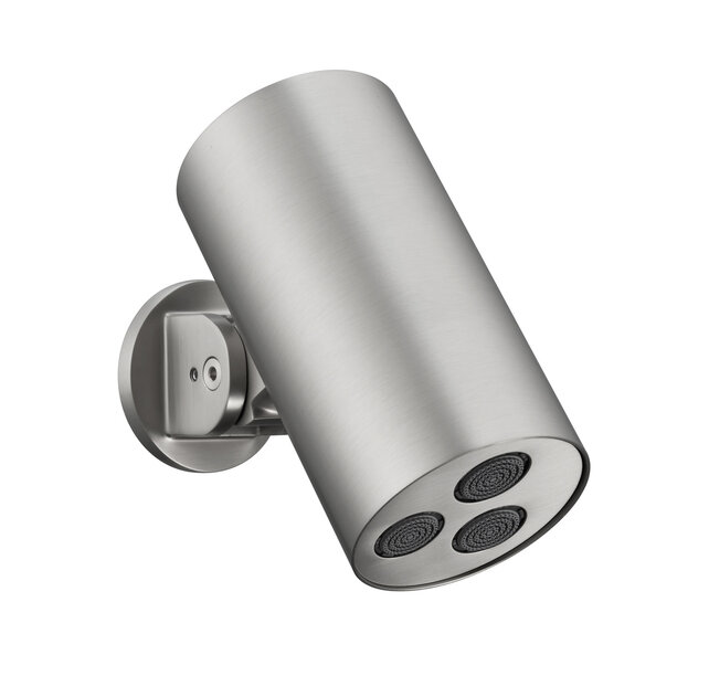 Regendoucheset inbouw Stria Cilinder SmartControl Plafond RVS