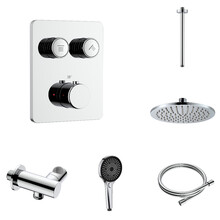 Regendoucheset inbouw Stria Rain SmartControl Plafond Chroom