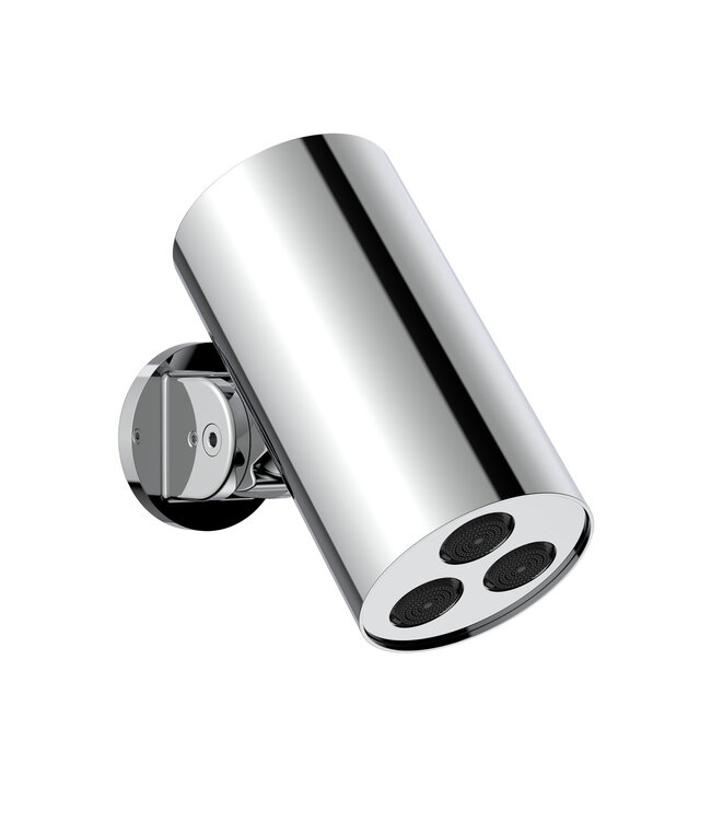 Regendoucheset inbouw Stria Cilinder SmartControl Plafond Chroom