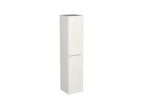 Badkamerkast Lepor Mat Wit 160x35x35cm MDF 2 Deuren Softclose Greeploos