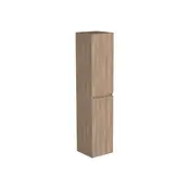 Badkamerkast Uludag Rustiek Eiken 160x35x35cm MDF 2 Deuren Softclose Greeploos