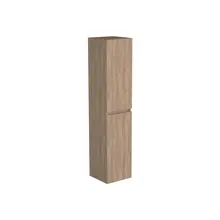 Badkamerkast Uludag Rustiek Eiken 160x35x35cm MDF 2 Deuren Softclose Greeploos