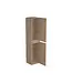 Badkamerkast Uludag Rustiek Eiken 160x35x35cm MDF 2 Deuren Softclose Greeploos