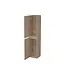 Badkamerkast Uludag Rustiek Eiken 160x35x35cm MDF 2 Deuren Softclose Greeploos