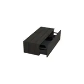 Badkamermeubel met Topblad Lumiere Zwart Eiken 120cm MDF 1 sofclose lade