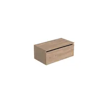 Badkamermeubel met Topblad Uludag Rustiek Eiken 80cm MDF 1 sofclose lade