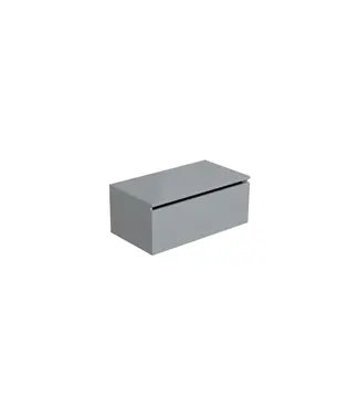 DutchLine Badkamermeubel met Topblad Lumuiere Mat Grijs 80cm MDF 1 sofclose lade