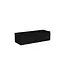 Badkamermeubel met Topblad Lumuiere Mat Zwart 120cm MDF 1 sofclose lade
