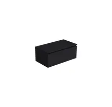 Badkamermeubel met Topblad Lumuiere Mat Zwart 80cm MDF 1 sofclose lade