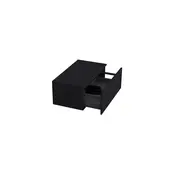 Badkamermeubel met Topblad Lumuiere Mat Zwart 80cm MDF 1 sofclose lade