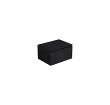 Badkamermeubel met Topblad Lumuiere Mat Zwart 60cm MDF 1 sofclose lade