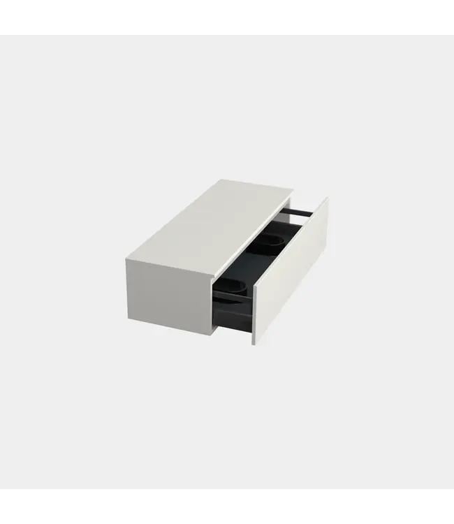 Badkamermeubel met Topblad Lepor Glans Wit 120cm MDF 1 sofclose lade