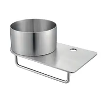 Fontein Planchet met waskom Carina RVS 36x21x16cm met kraangat