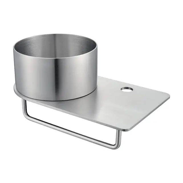 Fontein Planchet met waskom Carina RVS 36x21x16cm met kraangat