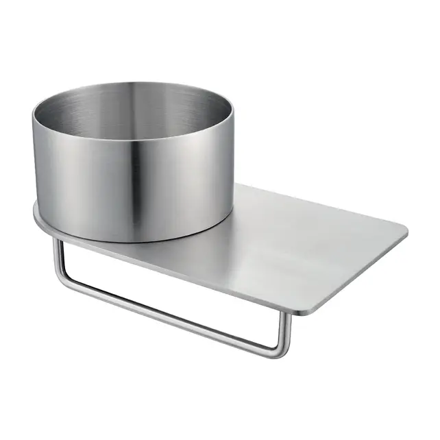 Fontein Planchet met waskom Carina RVS 36x21x16cm zonder kraangat