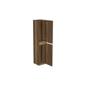 Badkamerkast Hamilton Walnoot 160x35x35cm MDF 2 Deuren Softclose Greeploos
