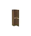 Badkamerkast Hamilton Walnoot 160x35x35cm MDF 2 Deuren Softclose Greeploos