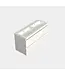 Wastafelonderkast Lepor Mat Wit 2-lades - 120x45x58cm - 2-uitsparingen