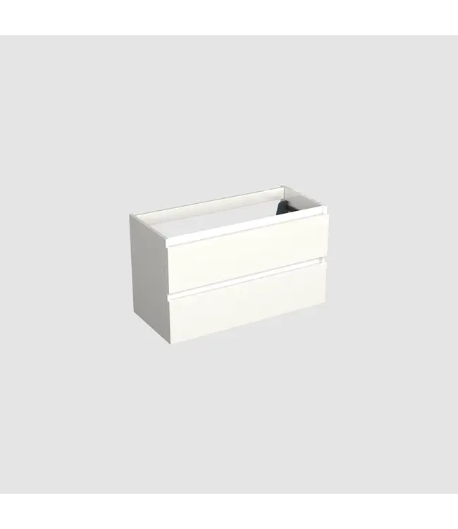 Wastafelonderkast Lepor Glans Wit - 100x45x58cm