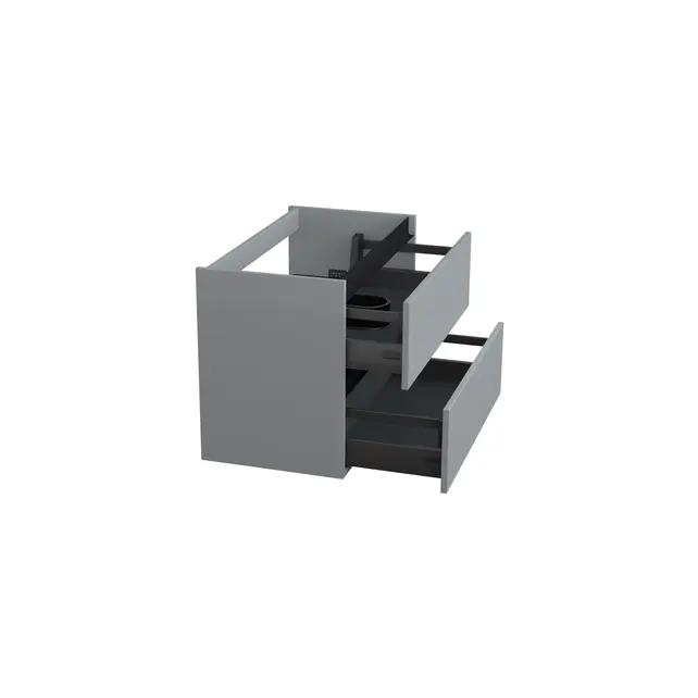 Wastafelonderkast Lumiere Mat Grijs - 80x45x58cm