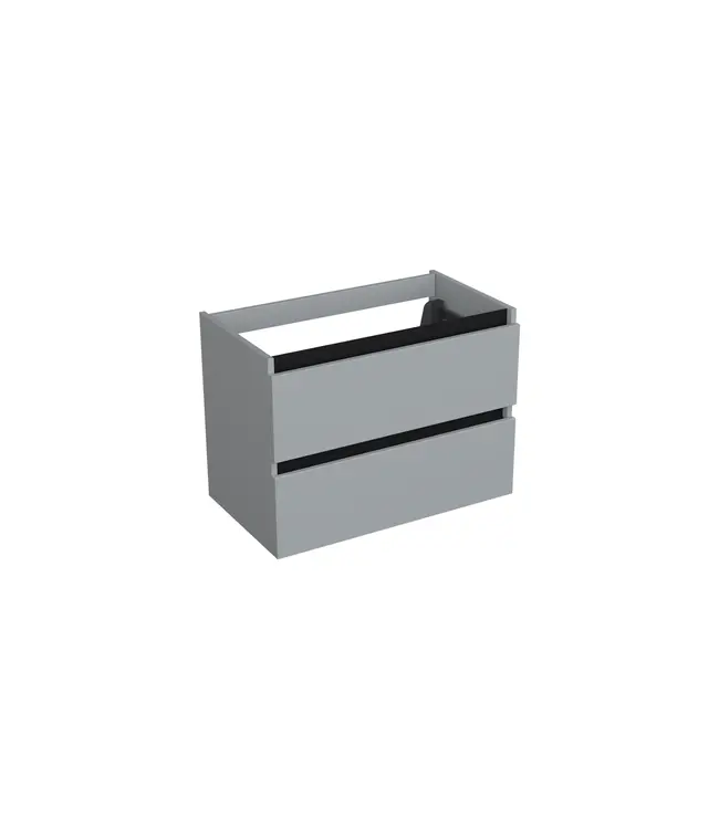 Wastafelonderkast Lumiere Mat Grijs - 80x45x58cm
