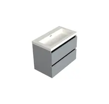 Wastafelonderkast Lumiere Mat Grijs - 80x45x58cm