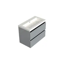 Wastafelonderkast Lumiere Mat Grijs - 80x45x58cm