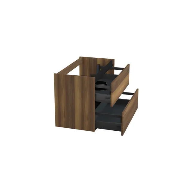 Wastafelonderkast Hamilton Walnoot - 80x45x58cm