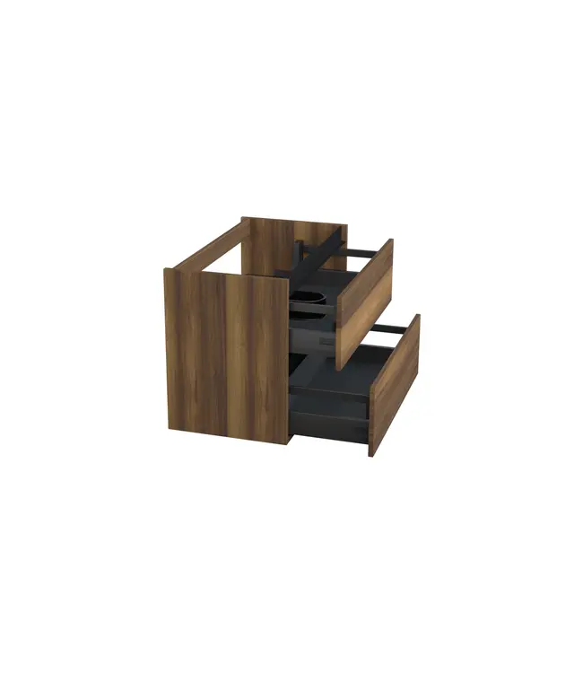 Wastafelonderkast Hamilton Walnoot - 80x45x58cm