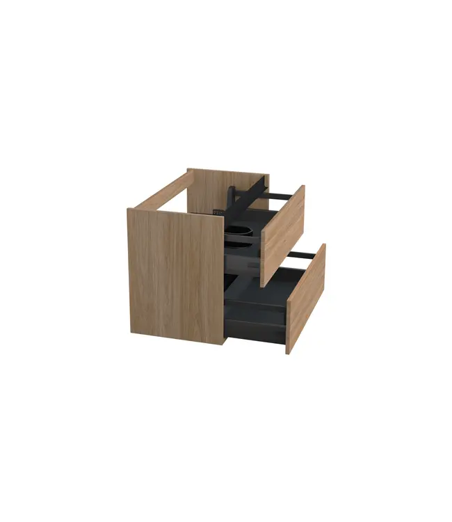 WastafelonderkastUludag Rustiek Eiken - 80x45x58cm