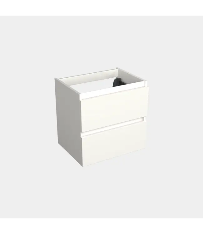 Wastafelonderkast Lepor Mat Wit - 60x45x58cm