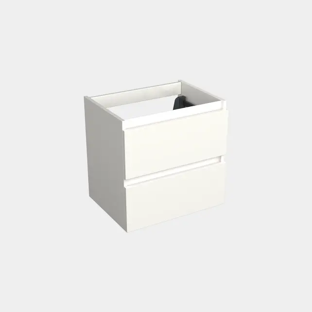 Wastafelonderkast Lepor Glans Wit - 60x45x58cm