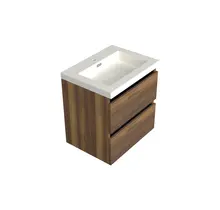 Wastafelonderkast Hamilton Walnoot - 60x45x58cm